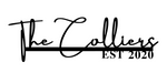 the colliers/name sign/BLACK/24 inch