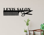 Hair Studio Sign, Custom Hair Salon Sign, Barber Shop Sign, Personalized Salon Sign, Salon Decor, Hair Stylist Gift, Cosmetologist Gift,
