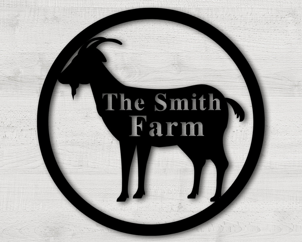 Goat Farm Logo Design Inspiration Scenery Stock Illustration 2358998905 |  Shutterstock