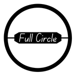 full circle/custom sign/BLACK