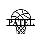 patel/basketball sign/BLACK