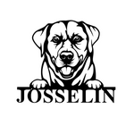 josselin/labrador sign/BLACK