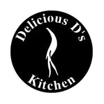 delicious d's kitchen/custom sign/BLACK