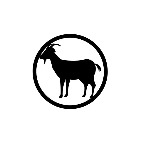goat sign/BLACK
