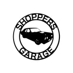 shoppers garage/1970 1/2 ford falcon sign/BLACK
