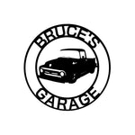 bruce's garage/ford f-1 pickup truck/BLACK