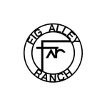 fig alley ranch/custom sign/BLACK
