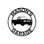 mason's garage/ford lightning sign/BLACK