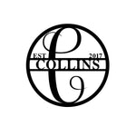 collins est 2017/monogram sign/BLACK