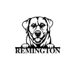 remington/labrador sign/BLACK